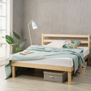Zinus Vivek Deluxe Wood Platform Bed Frame | Wayfair